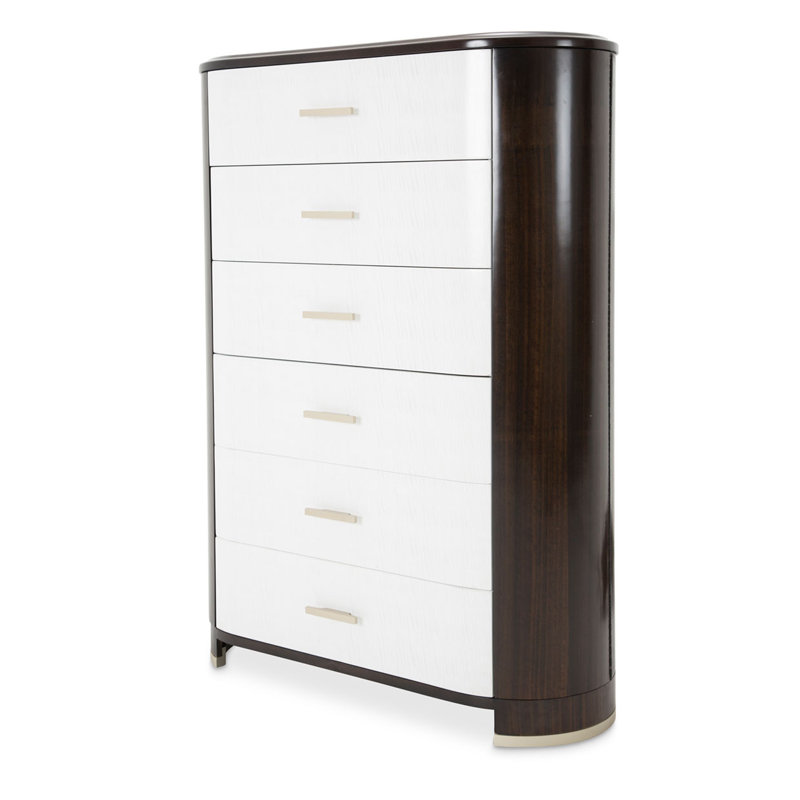 Paris Chic Tall 6-Drawer Accent Chest
