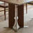 Creative table leg art design rectangular desk-858921796