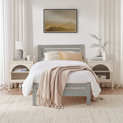 Aichele Solid Wood Bed