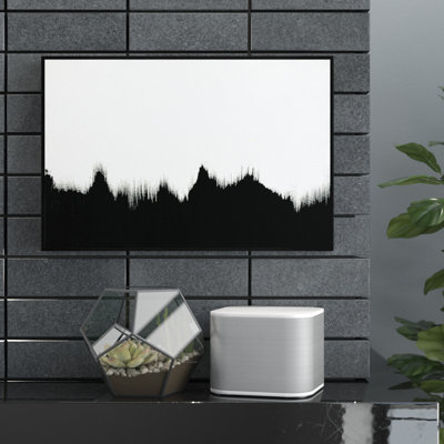 "Abstract That Lava Paint" par Oliver Gal - cadre flottant, impression sur toile