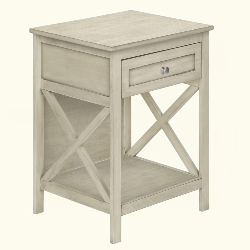 Table de bout transitionnelle, Bush Furniture Key West, rondelle