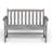 HDPE Outdoor Bench Weather-Resistant Patio Bench Premium Outdoor Garden Loveseat-598971013