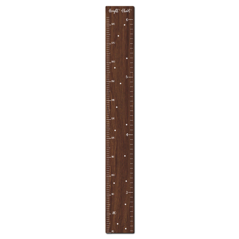 Règle de croissance pour enfants en bois Style, Brown