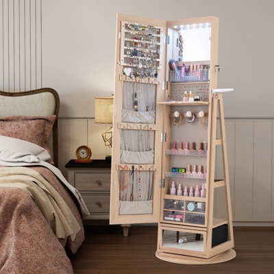 Freestanding Jewelry Armoire