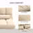 Convertible Floor Sofa Bed, Recliner Armchair Upholstered Sleeper Chair With Pillow For Living Room Bedroom Lounge-114232245-114232242