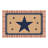Plaid Border Star Juneteenth 60" x 120" Scalloped Edge Rectangular Tablecloth