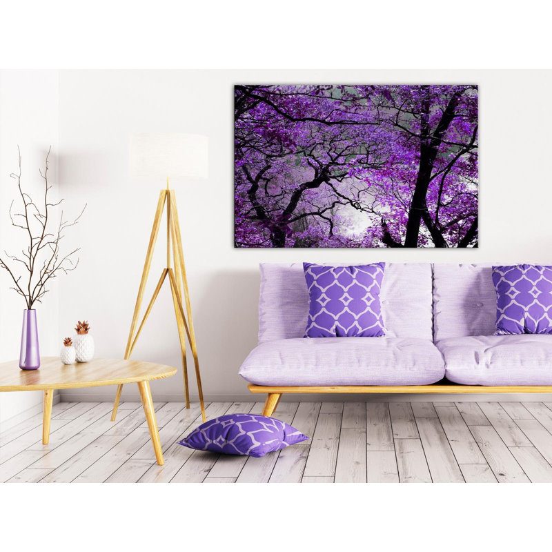 «Mauve après-midi», reproduction sur toile, H 32 po x l 47 po x P 0,7 po