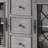 45" 3-Drawer Sideboard Buffet, Mid-Century Door Accent Cabinet-938149944