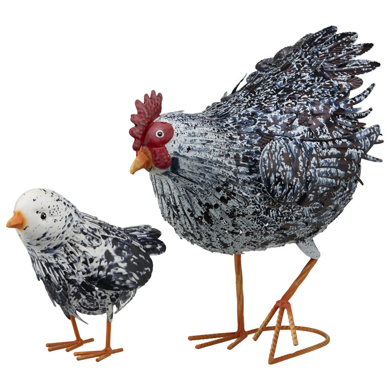 Plumley Animals Weather Resistant Metal Garden Statue