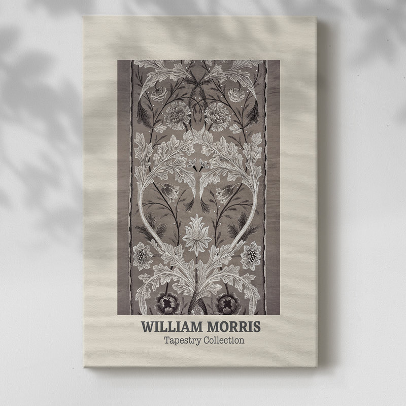 William Morris Gallery Wrapped Canvas LXXV, 27" H x 18" W