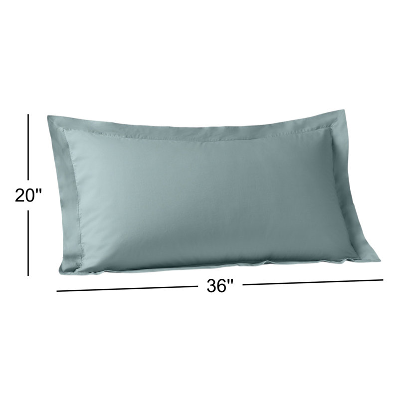 Percale Sham, Pacific Blue, King