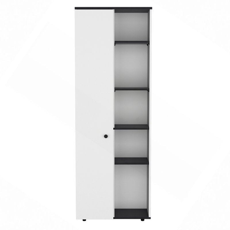Multistorage Kitchen Pantry Lane, Cuisine, Blanc/Noir
