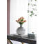 Vase - tourbillon noir et blanc