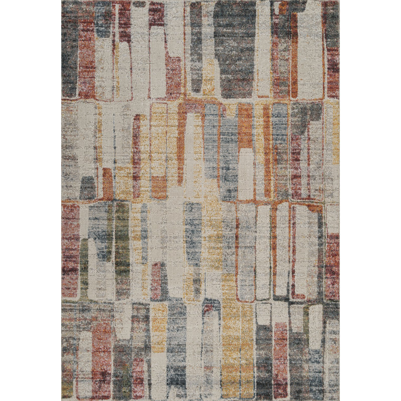 Parisa Modern Living Room Rug Washable Polypropylene Area Rug with 2mm Cut Pile and Cotton Backing, Rectangle 120 x 170cm