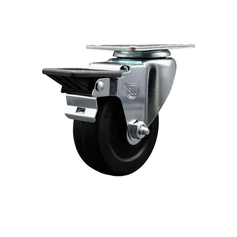 Rubber Caster Posi Brake Service