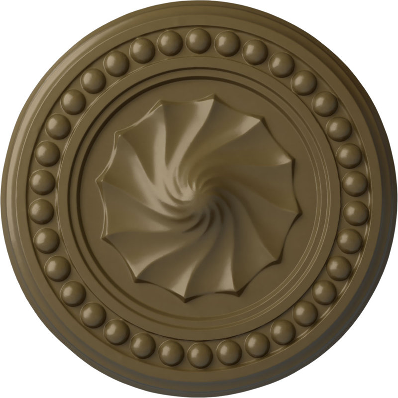 Médaillon de plafond H 15,75 po x l 15,75 po x P 2 po Foster, Boue Mississippi