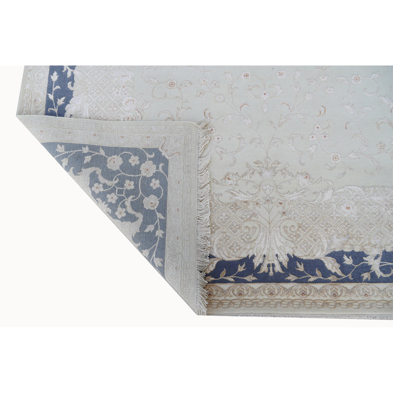 Hand Woven Wool Oriental Area Rug, Rectangle 5' x 8'
