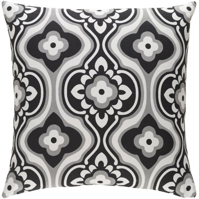 Trudy Damask Cotton Throw Pillow