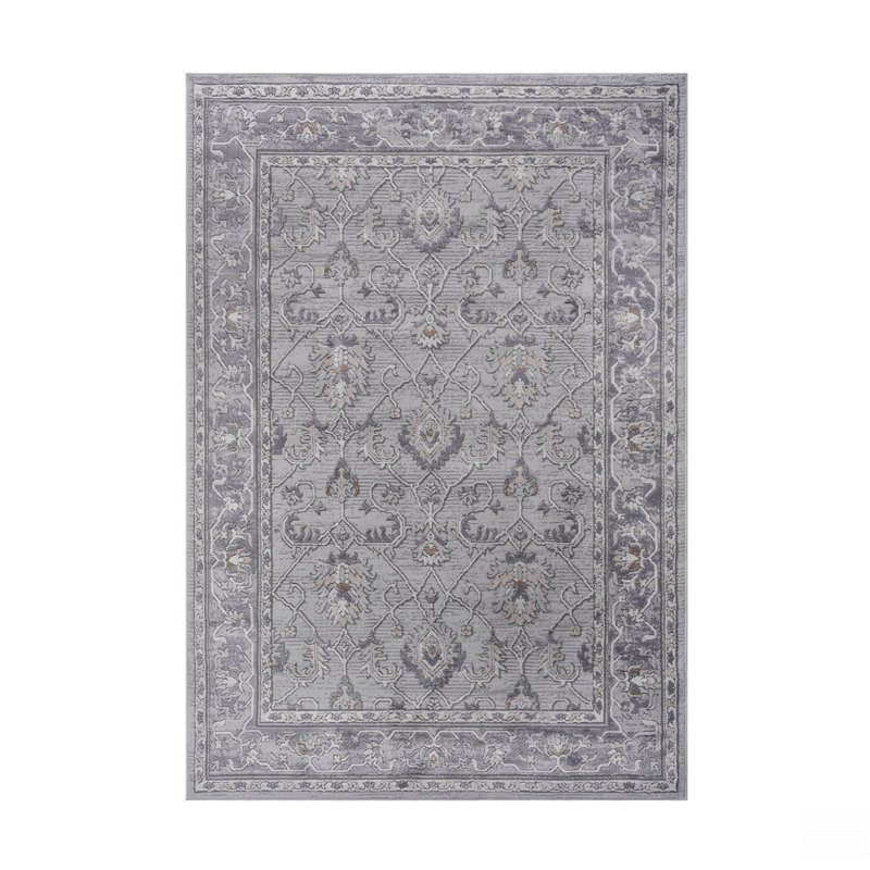 6X9 Oriental Area Rug, Rectangle 6'7" x 7'9"