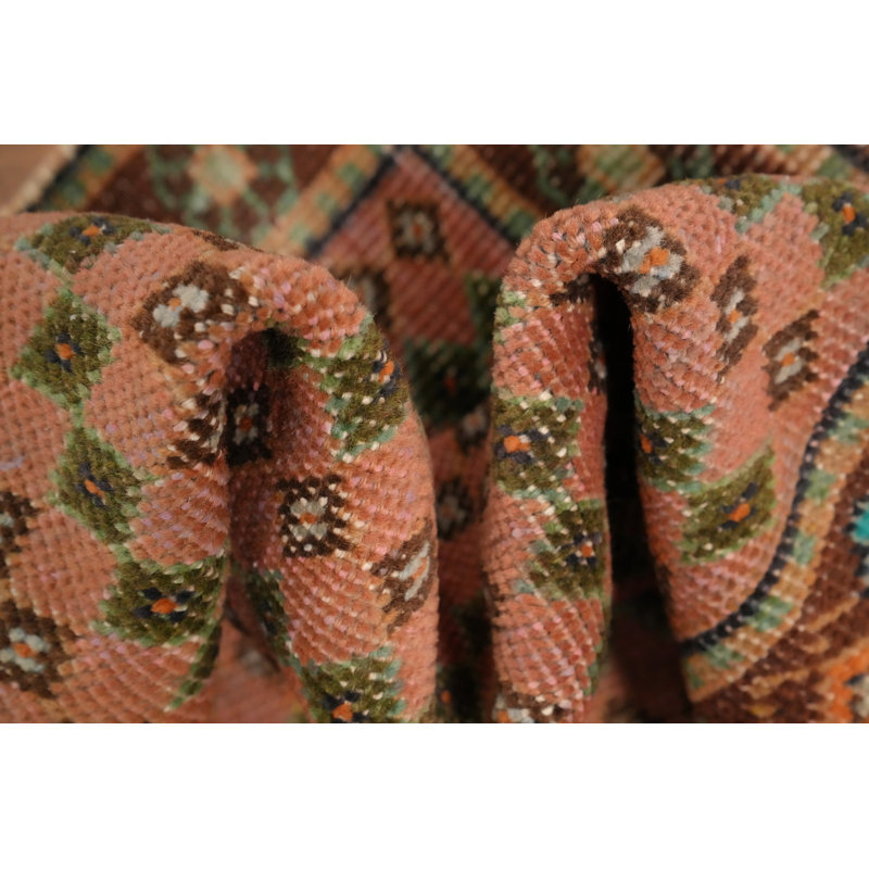 Tapis traditionnel rétro géométrique 3 x 5