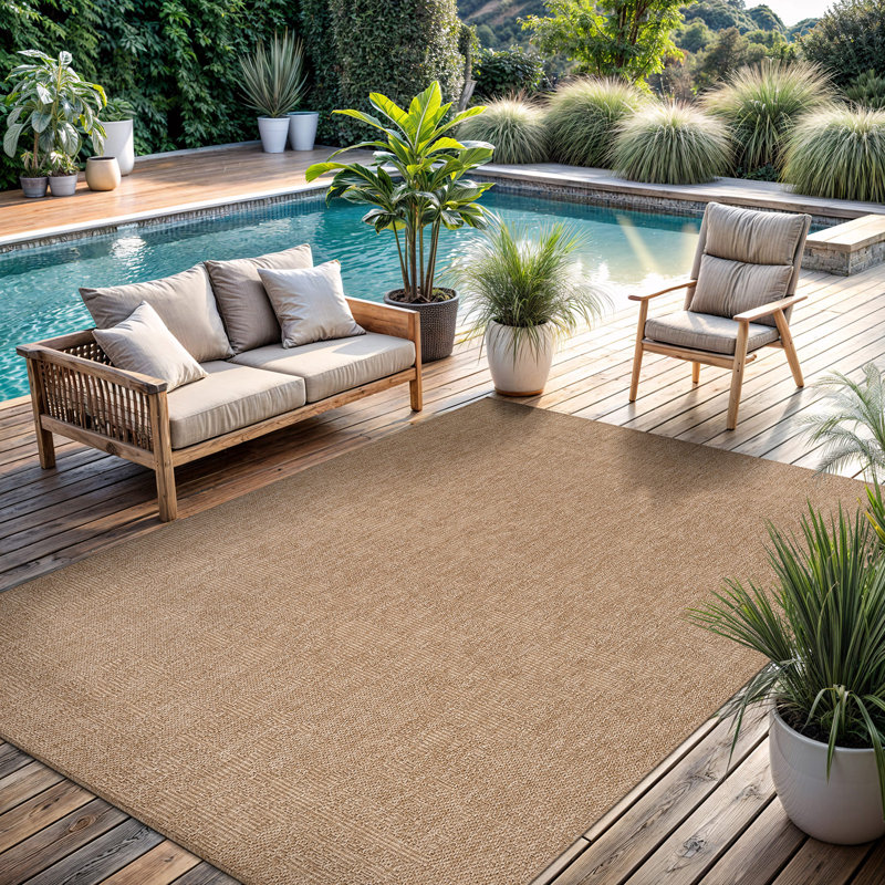 Easy Jute Indoor Area Rug, Rectangle 8' x 10'