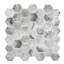 Eterna Hexx 12'' x 12'' Recycled Glass Mosaic-119116842