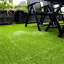 Gazon artificiel à emboîtement artificiel 36 pièces pour patio, balcon, cour arrière, gazon artificiel, 12 po x 12 po