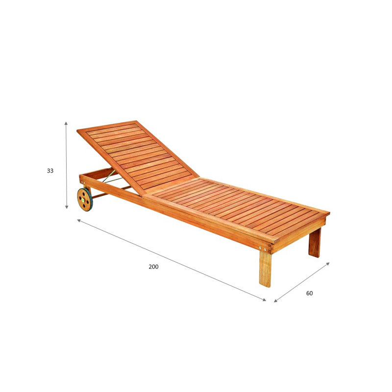 Lupin 200cm Long Eucalyptus Single Chaise