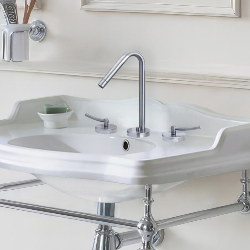 Robinet pour salle de bain Whitehaus, Chrome poli