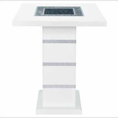 TABLE DE BAR ARIYA BLANC