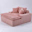 51 pouces compacts pour petits appartements, fonctionnels dans de grands appartements, de couleur rose et noire, assemblage simple, plusieurs scénarii de vie, avec un style minimaliste moderne, agencement de couleur blanche, rapide