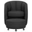 Chaise d'appoint avec repose-pieds emboîtable-647086587