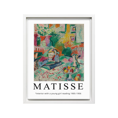Henri Matisse - Interior with a Young Girl Reading