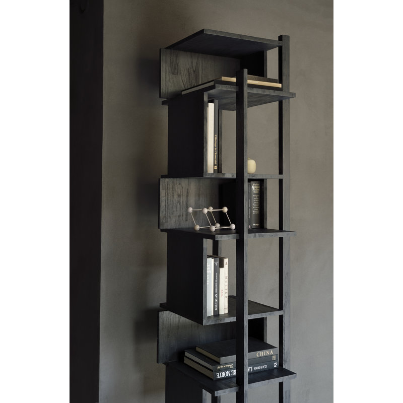 Solid Wood Corner Bookcase