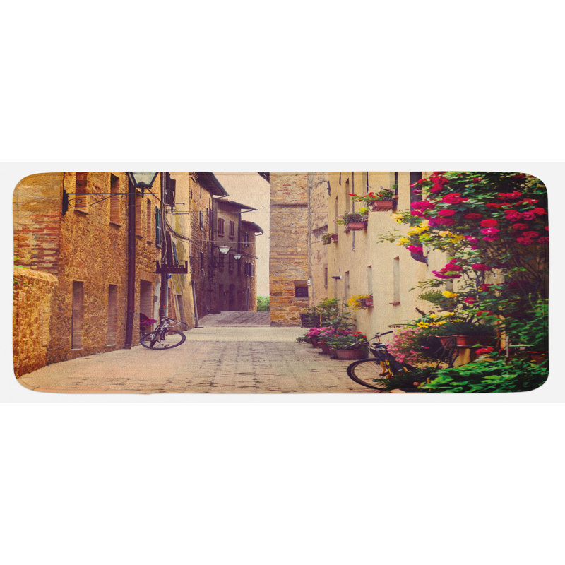 Tapis de cuisine cityscape