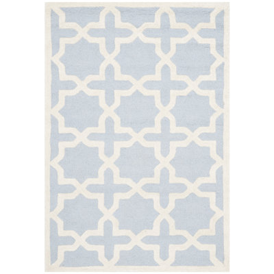 Cannen Hand Tufted Wool Geometric Rug