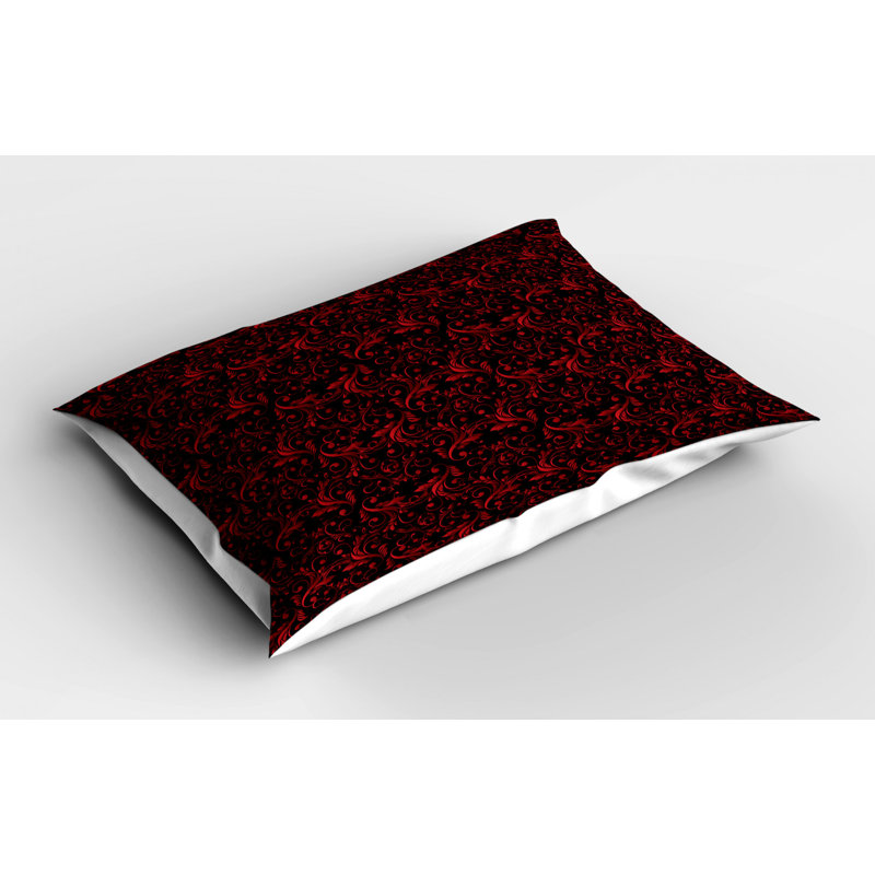 Flowers Polyester Sham Set, Twin