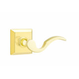 Cortina Flat Privacy (Bed & Bath) Door Lever with Square Rosette