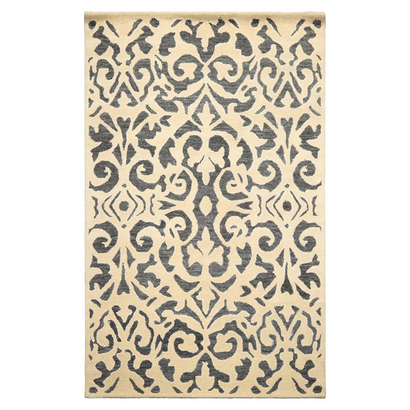 Tapis en laine touffeté à la main 5 x 8 po