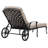 Outdoor Metal Chaise Lounge , Cushion Included-1975839427