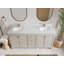 Meuble-lavabo double 72 po avec plateau Chicago-95751643