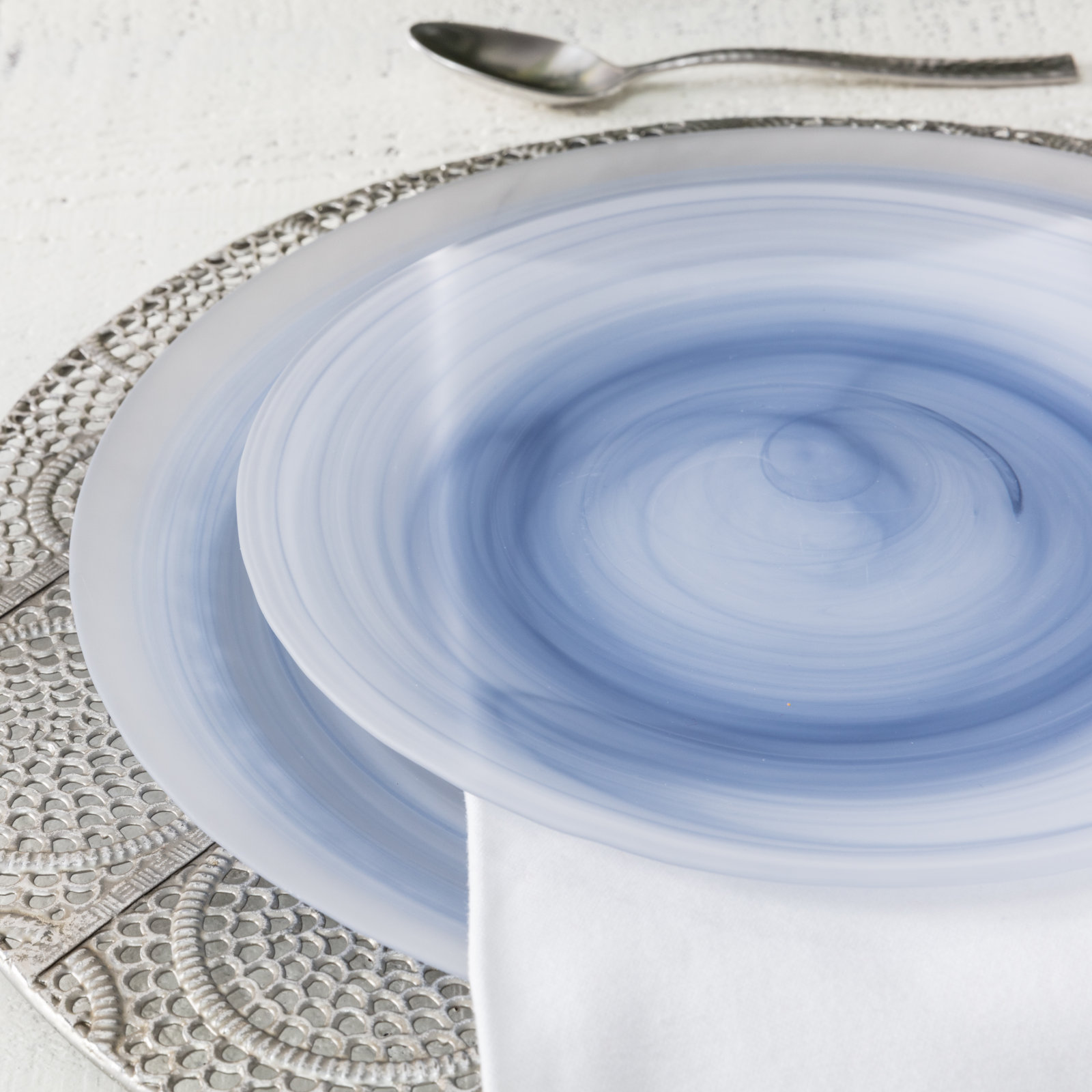 La Jolla 8" Salad Plate, Ink Blue