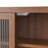 24.8''Glass Door Vintage Double Door Wall Cabinet-56492378