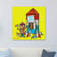 Moon Or Bust - Wrapped Canvas Print-509110444