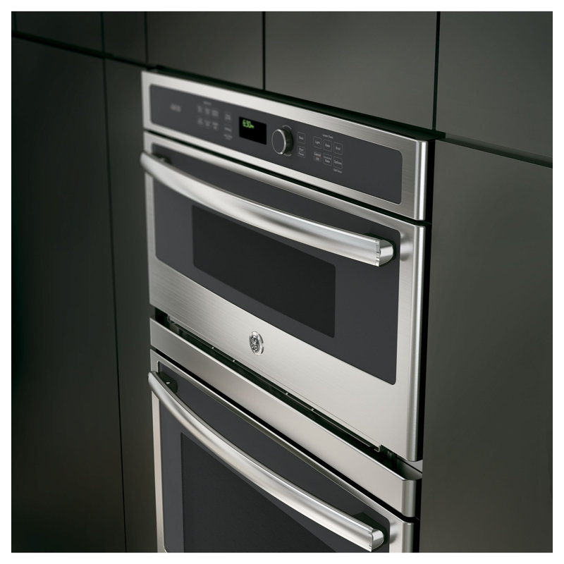 29.75" Self-Cleaning Convection Electric Wall Oven with Built-In Microwave
