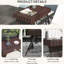 Table d'appoint pliable pour la cour - Élégant et pratique pratique pour la pelouse