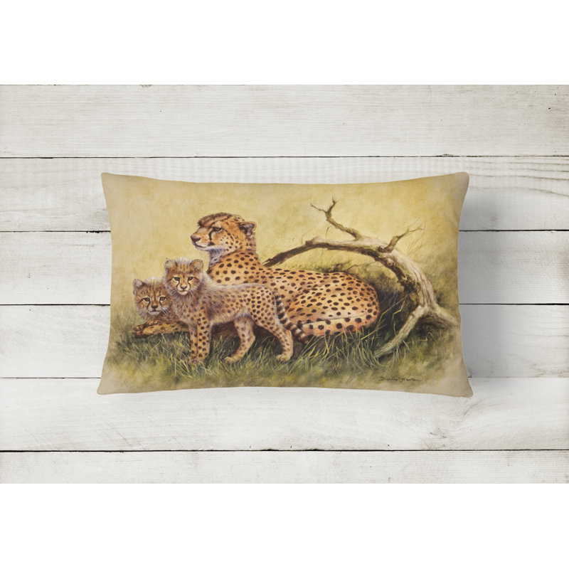  Coussin décoratif intérieur / extérieur Cheetahs by Daphne Baxter