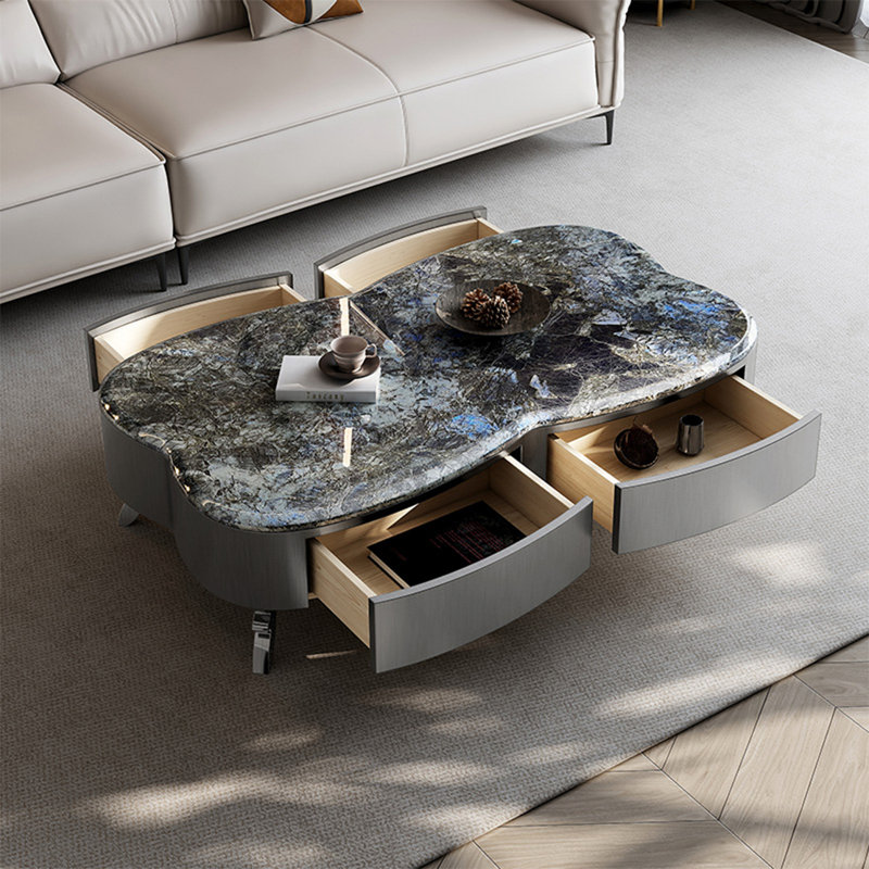 Table basse Creative, H 15 po x L 62,2 po x l 31,5 po