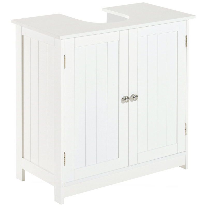 Meuble-lavabo sur pied 24 po - Blanc