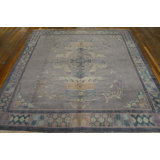 Antique Chinese Nepal Rug 8' 3'' x 8' 8''